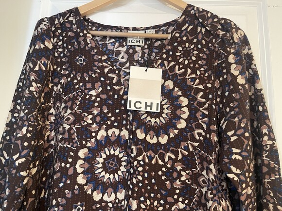 ICHI Dresses & Skirts - ichi Shirt Dresses Moorish Moroccan Design Light Weight Sz M EU-36